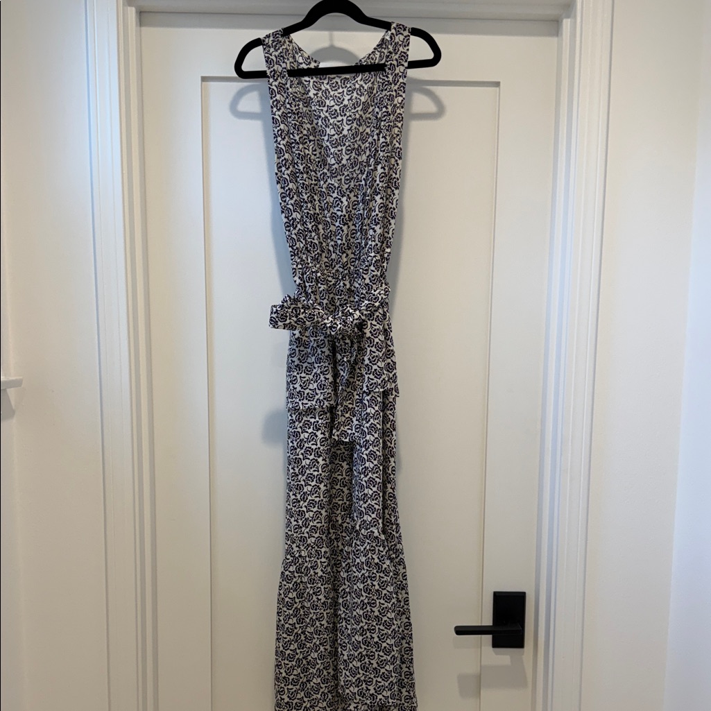 A.L.C. Black And White Silk Dress